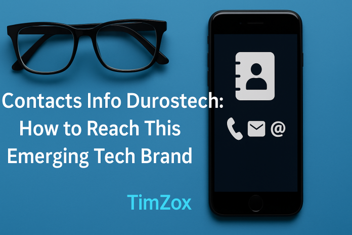 Contacts Info Durostech