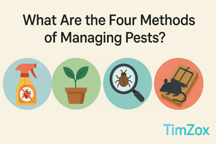 What Are the Four Methods of Managing Pests